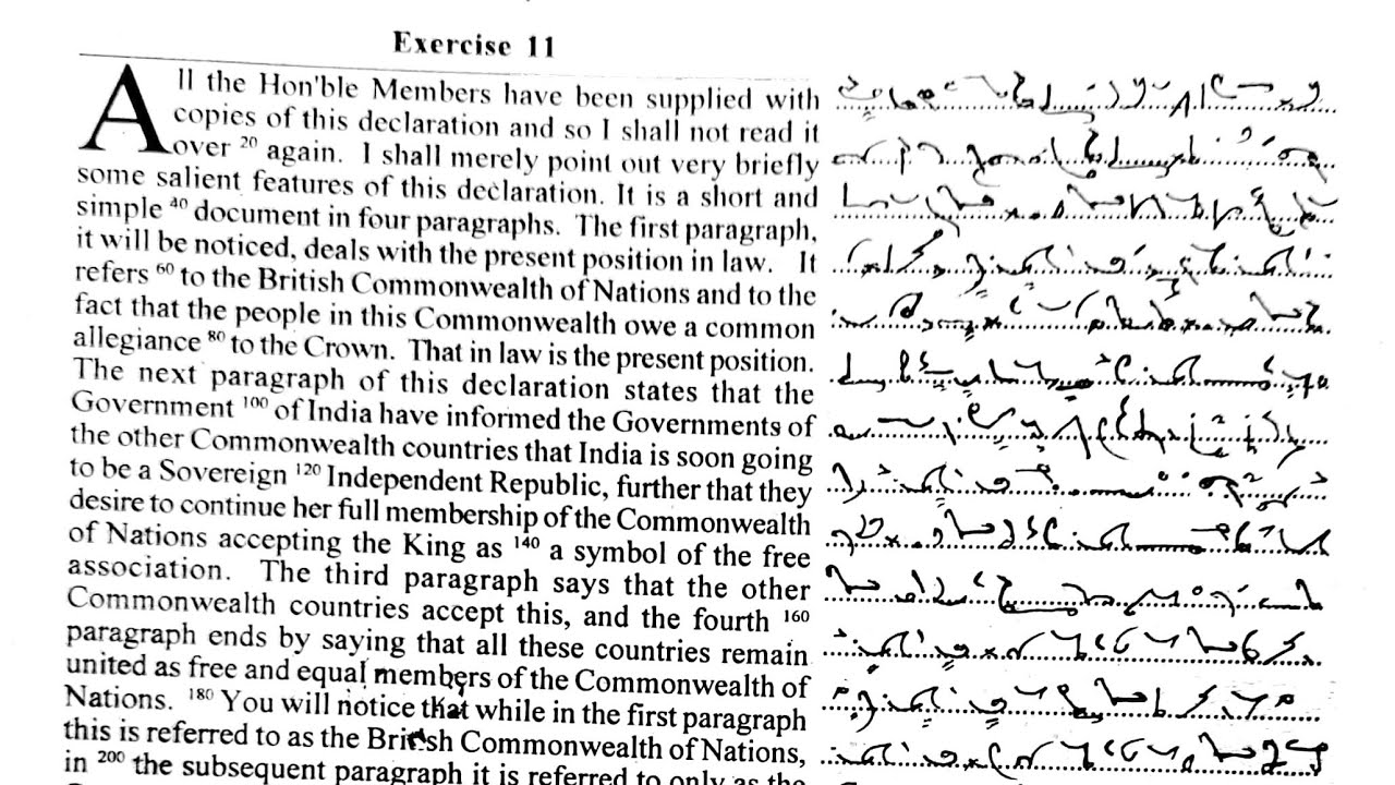 Exercise 11/ 100 WPM/ Speed Dictation/ June 2025/ By T Koyu sir 