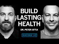 Dr peter attia improve vitality emotional  physical health  lifespan  huberman lab podcast