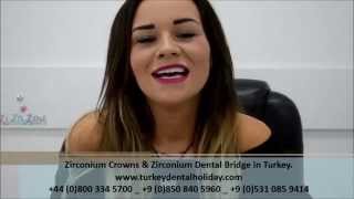 Smile Makeover with Zirconium Crowns in Turkey - Review