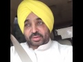 Reply to Sukhbir Badal -- Bhagwant Mann Ne Sukhbir Badal Nu Sunayia Kharia Kharia