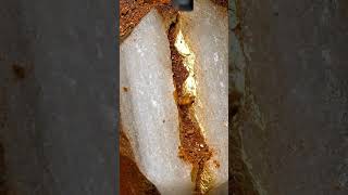 Cracking a Massive Oxidized Ore Boulder and Refining the Same Gold Into a Finished Cast Bar