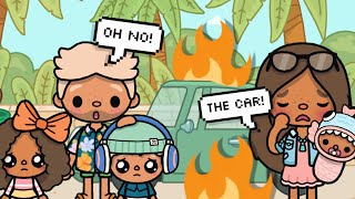 Going On A Road-trip! 🚙 *WE GOT IN A CRASH!* || voiced 🔊 || Toca Life World 🌎