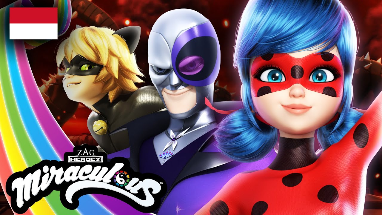 MIRACULOUS | Bahasa Indonesia 🇮🇩 | 🐞 SERANGAN TERAKHIR SHADOW MOTH – Kompilasi 🐾 Ladybug & Cat Noir