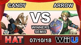 HAT 29 - Candy (Fox) Vs. Arrow (Link) Winners Semis - Smash 4 screenshot 4