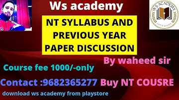 HOW TO BUY KAS-2022 AND NT COURSE FROM WS ACADEMY
