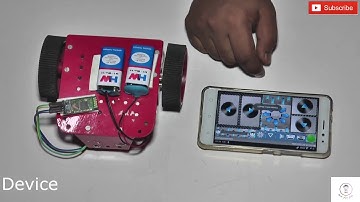 Bluetooth controlled robot | HC-05 | Atmega8 | Bluetooth controlled RC car | Tech for fun