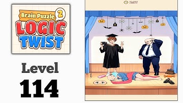 Brain Puzzle 2 level 114 help her take the perfect graduation photo