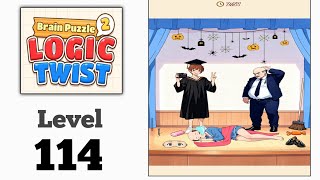 Brain Puzzle 2 level 114 help her take the perfect graduation photo