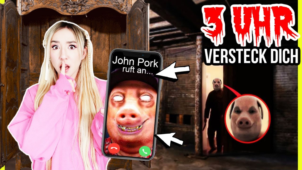 Drücke niemals den FACETIME Anruf von John Pork weg um 3 Uhr nachts
