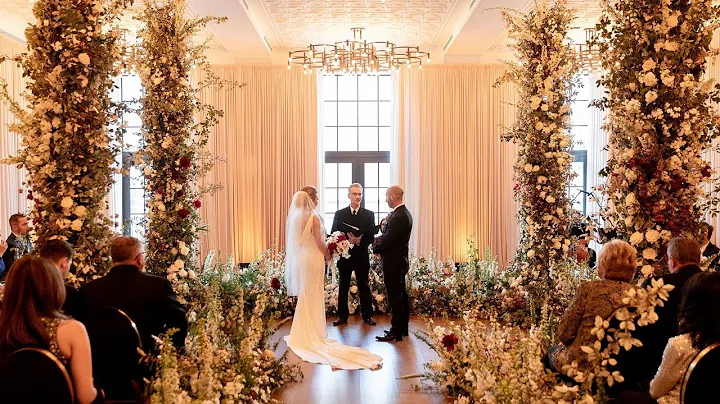 The Making of Kristina & Bradys Art Deco-Inspired ...