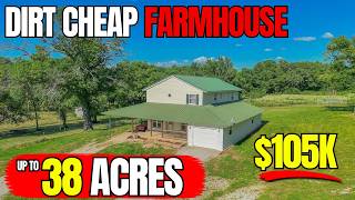 Full 10 Oklahoma Farmhouses with Massive Acreage Still Selling for Surprisingly Cheap Update