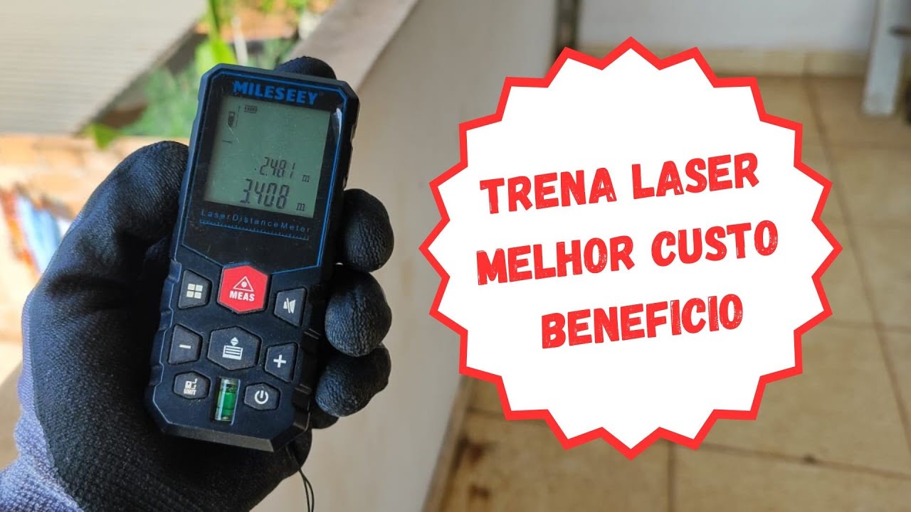 trena laser mileseey melhor custo beneficio. - YouTube