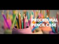 Procedural Stylized Pencil Case Modeling with RBD | SideFX Houdini Breakdown
