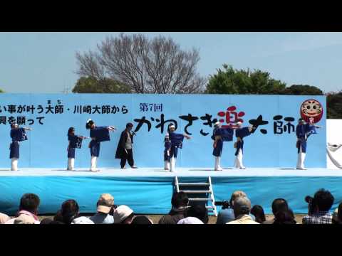 弥生桜さん＠2011　かわさき楽大師厄除けよさこい