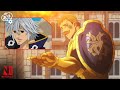Escanor vs estarossa  the seven deadly sins  clip  netflix anime