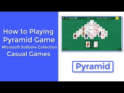 How Playing Pyramid Solitaire - Microsoft Solitaire Collection - Pyramid Classic