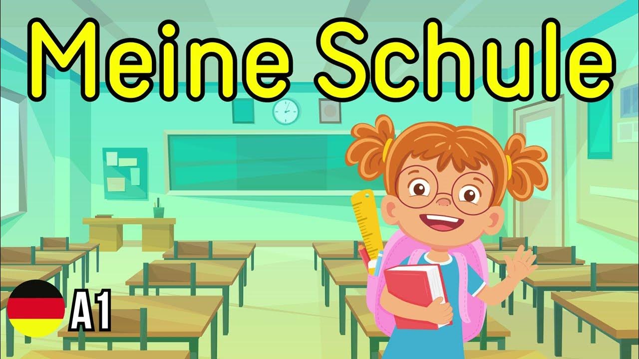 Meine Deutschtour 3 K4 Test Meine Schule | Deutsh lernen A1 | Learn German | German Speaking | My