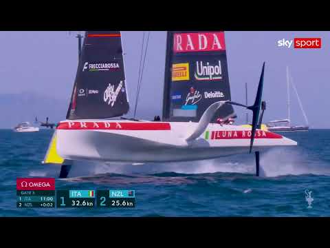 Video America's Cup, regate preliminari: gli highlights della finale