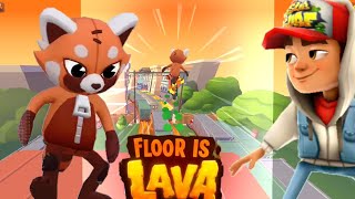 SUBWAY SURFERS 2024 FLOOR IS LAVA : WORST GAMEPLAY OF MKN P