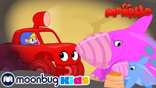 Father Earthshark  Best Friend MORPHLE Kids Cartoons | MOONBUG KIDS  Superheroes