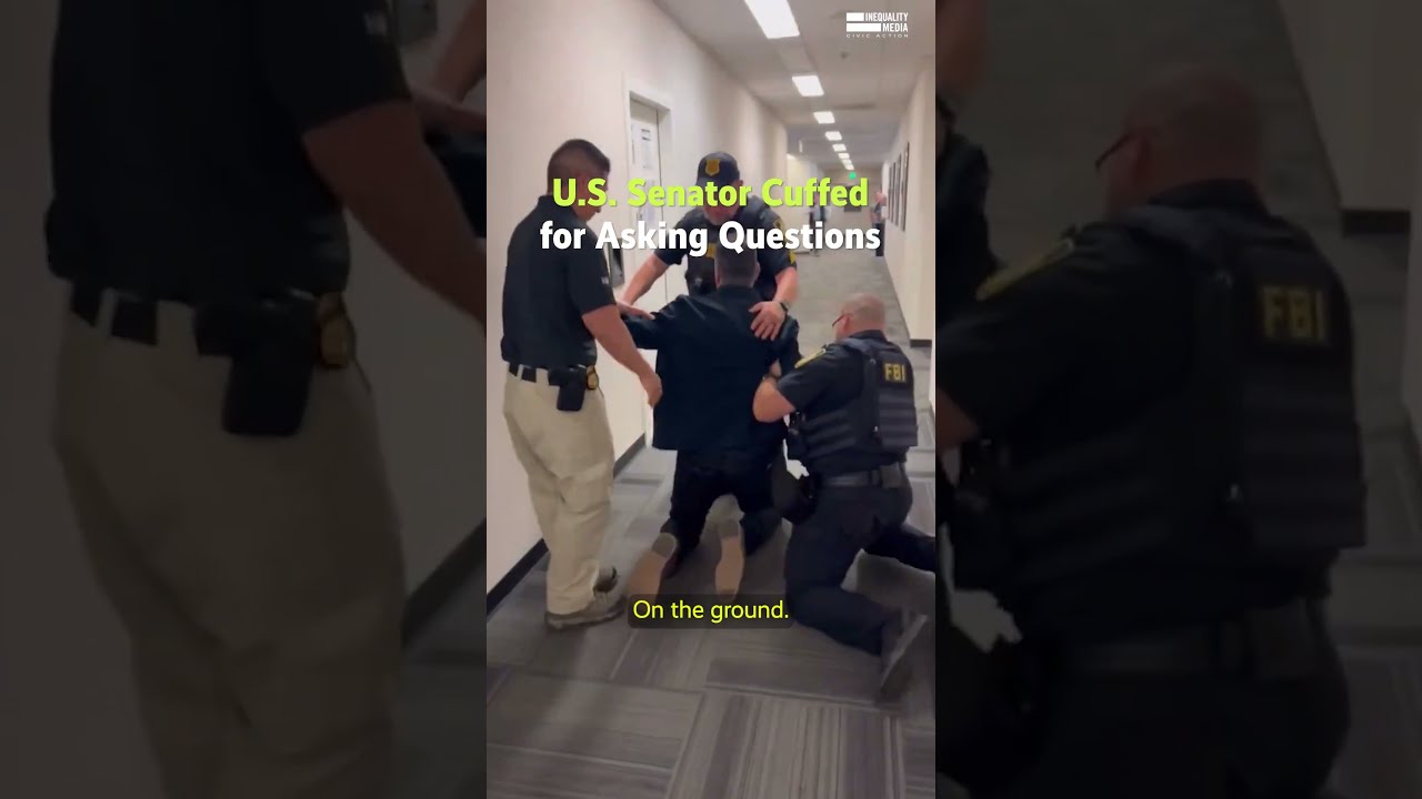 U S Senator Arrested At Press Conference