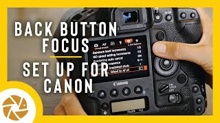 How to set up BACK BUTTON FOCUS for Canon. Wildlife Photography tutorial.