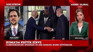 Romadan Canlı Yayın İşte Erdoğan-Biden Görüşmesinin Tüm Detayları