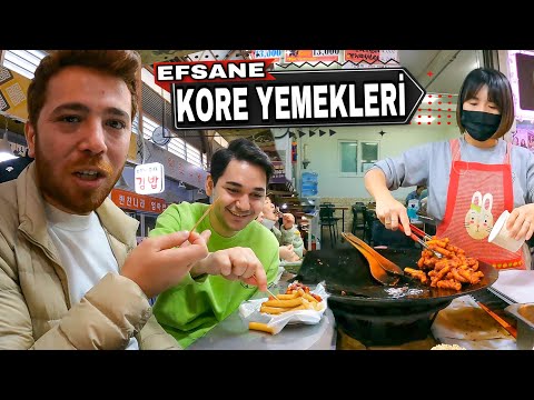 KORE'NİN İLGİNÇ SOKAK YEMEKLERİNİ DENEDİK | SEUL SOKAKLARI @aliertugrultv