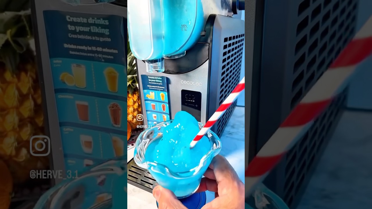 Twist&Ice machine &agrave; granit&eacute;s de @CecotecOficial