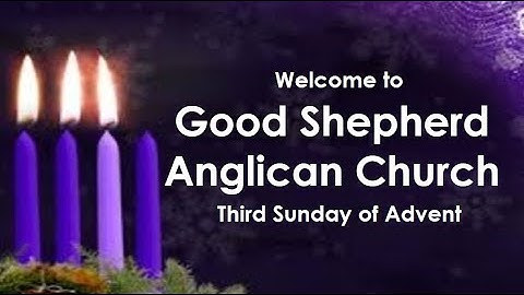 Third Sunday of Advent on December 15th, 2024