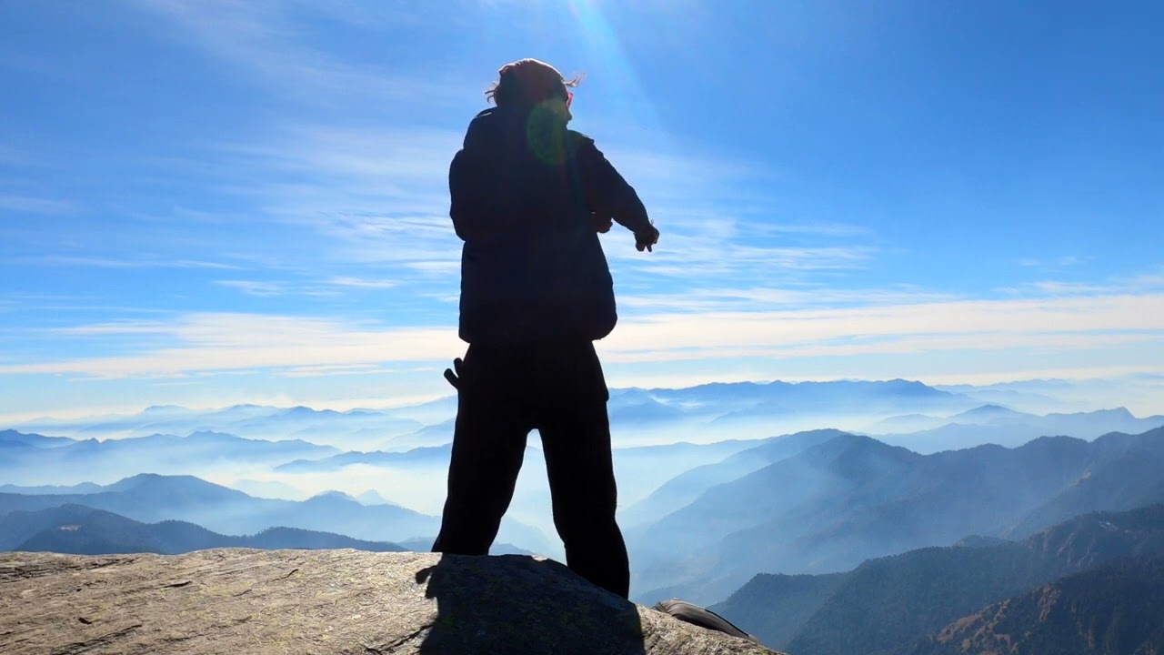 360° View from the Top Chandrashila Tungnath | @developerwhotravels  | Abhishek shorts