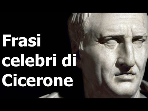 Frasi celebri di Cicerone