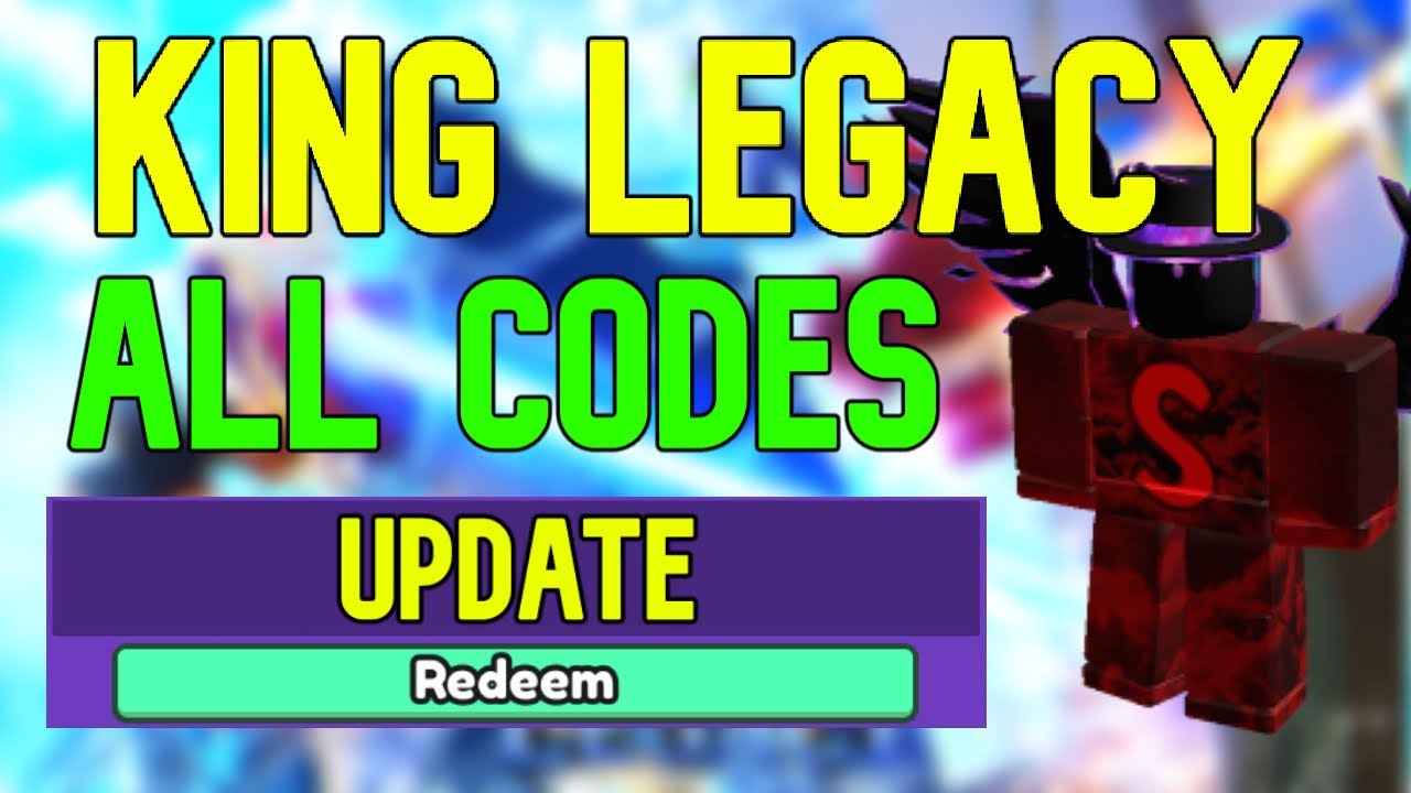 NEW* ALL WORKING UPDATE 4.5 CODES FOR KING LEGACY! ROBLOX KING