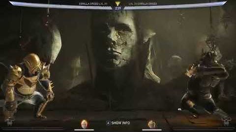 Injustice 2 simple grodd