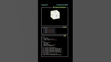CSS 3D Box Animation | #html | #css  #coding #csscoding #3danimation #learning #programming #viral