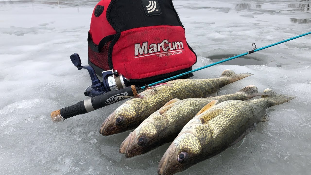 The ULTIMATE Ice Fishing Rig - Ice Shack and Snowmobile Set-up! 