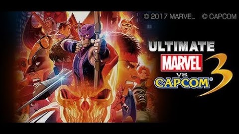 ULTIMATE MARVEL VS. CAPCOM 3  [Live stream]