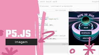 Como colocar imagem no P5JS