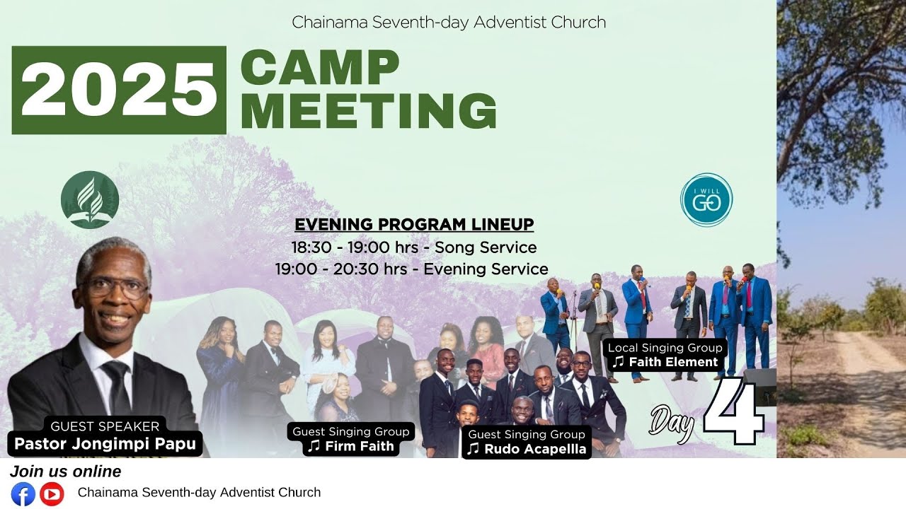 | 2025 Streamview Camp Meeting - Day 4 | Evening Service | 20 August ...