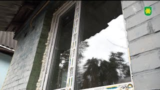 У Ворзелі, за допомогою фонду GEM, замінили вікна після ракетного обстрілу