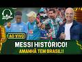 AO VIVO: AMANHÃ TEM BRASIL!; PRÉVIA DA ESCALAÇÃO; MESSI MAIOR ARTILHEIRO DAS COPAS; MBAPPÉ NA COLA