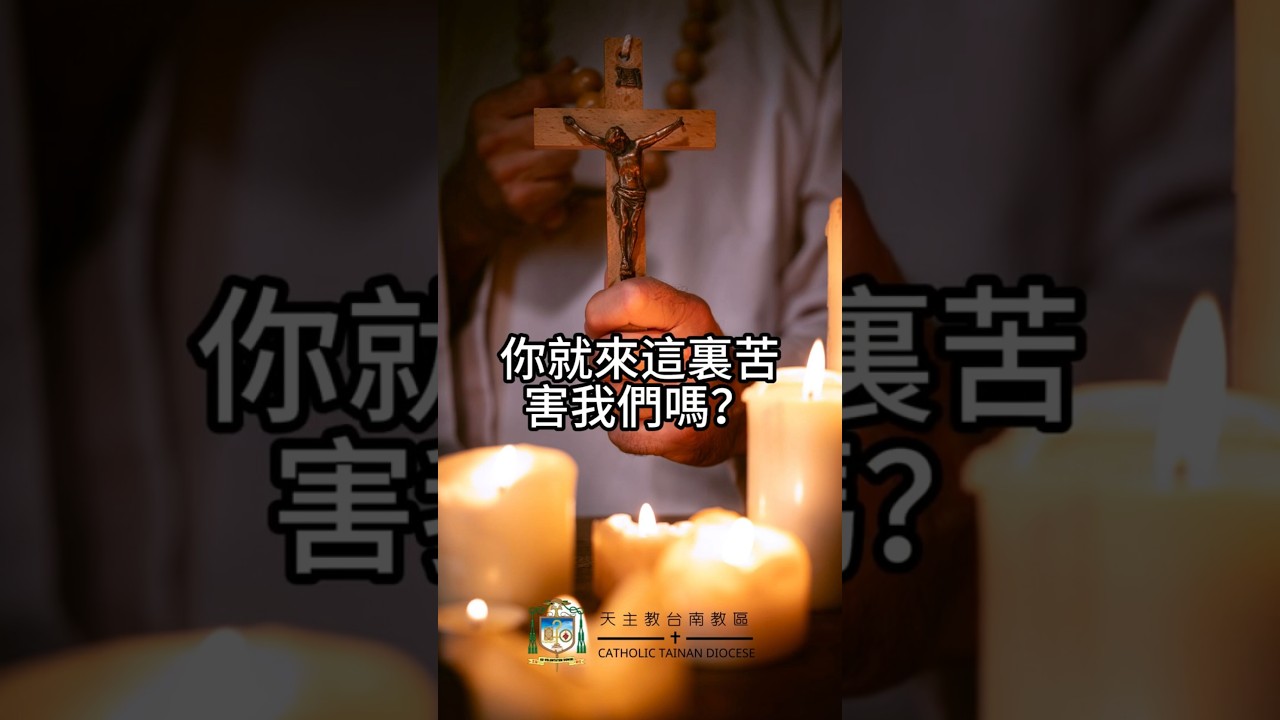 07/01  恭讀聖瑪竇福音　8:28-34   時期還沒有到，你就來這裏苦害魔鬼嗎？