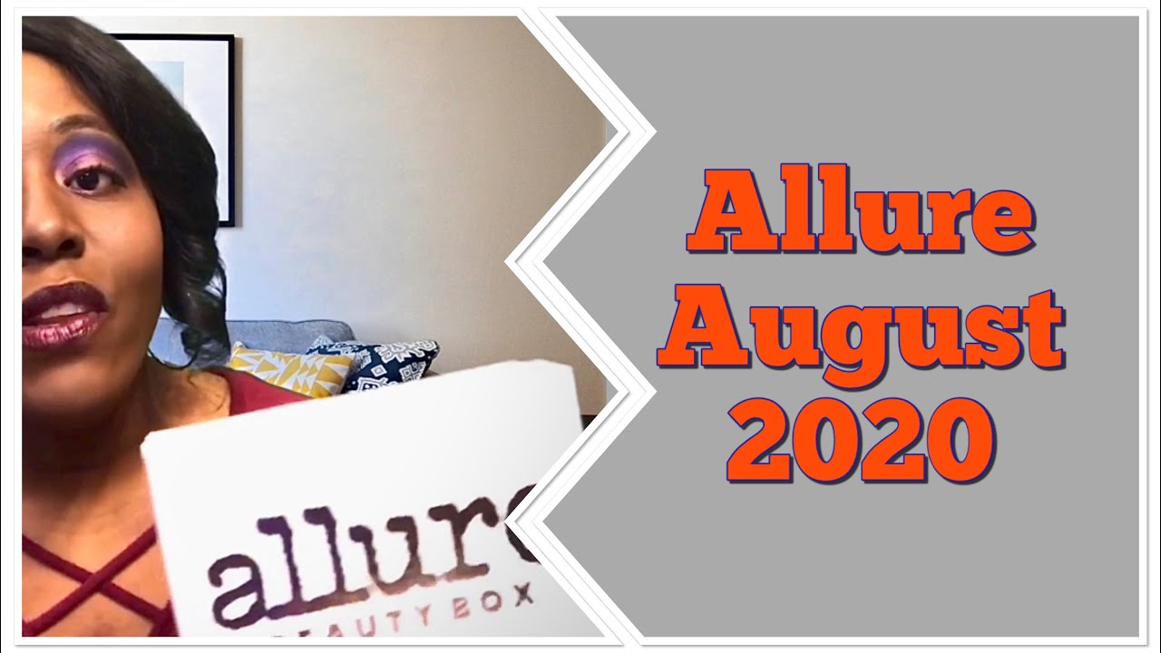 Allure Beauty Box August 2020