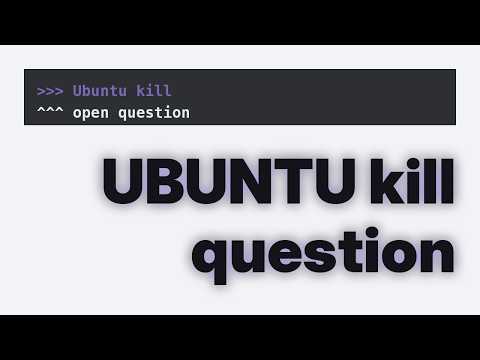 Ubuntu: How to kill applications?