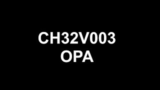 Использование CH32V003 OPA для измерения уровня жидкости