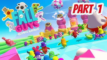 Fall Guys: Ultimate Knockout Part 1 Gameplay Walkthrough ( iOS - Android - PC - PS4 )