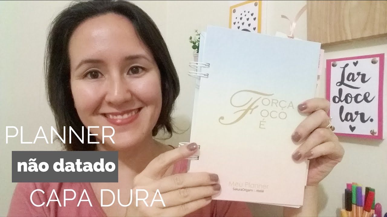 PLANNER Não Datado 2.0 - baixe e monte o seu!