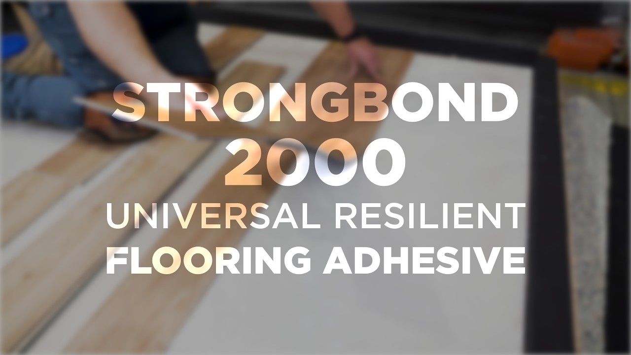 Strongbond 2000 - Universal Resilient Flooring Adhesive | BENEFITS