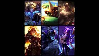 League of legends: 6+ Champions Voice line rap.