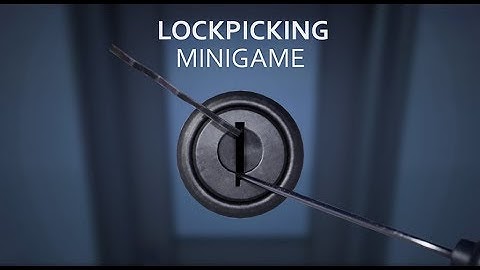 Lockpicking Minigame for Unreal Engine 4